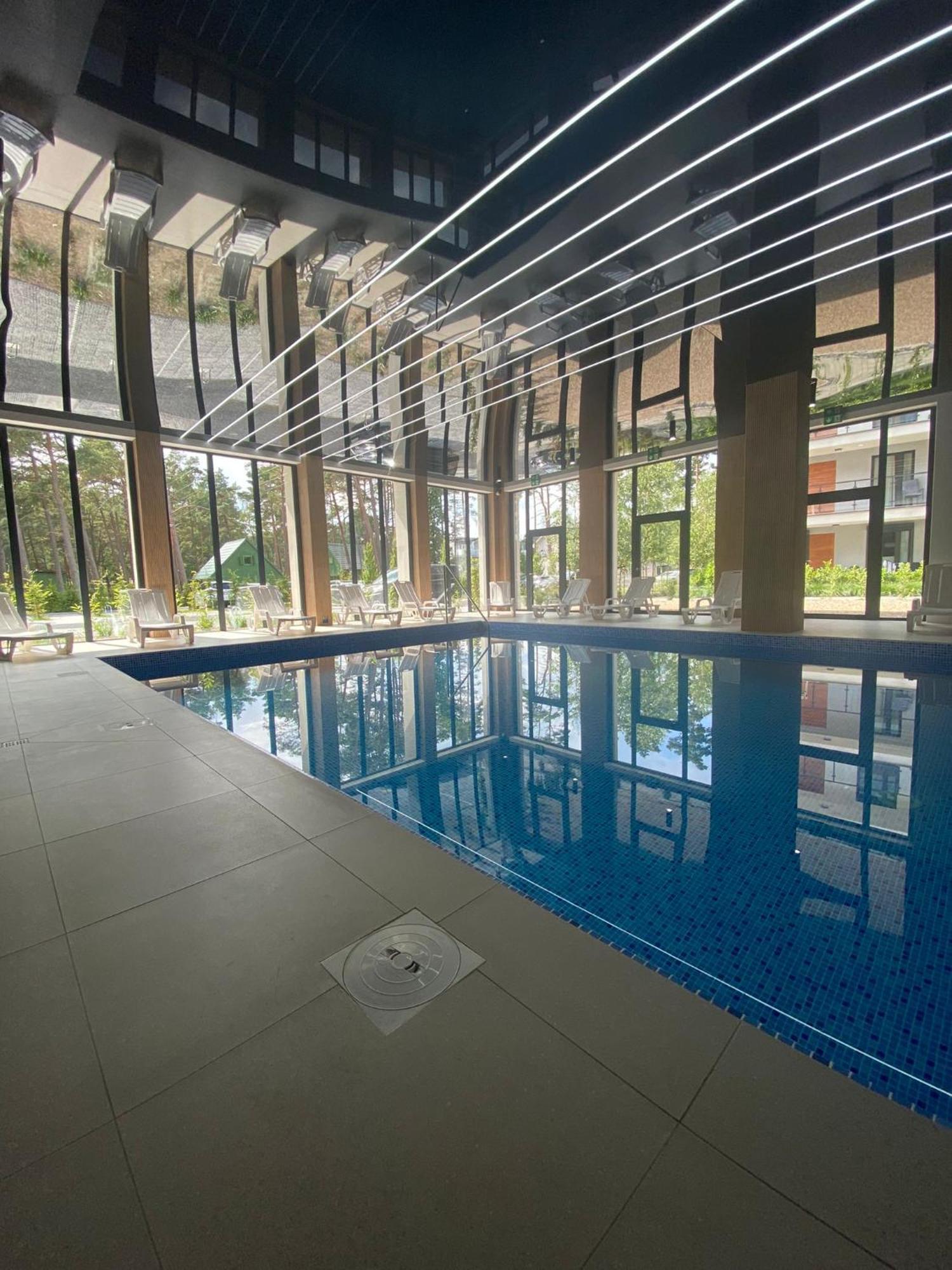 Apartament Powstancow A23 Z Dostepem Do Basenu Baltic Apartament โปเบียโรโว ภายนอก รูปภาพ