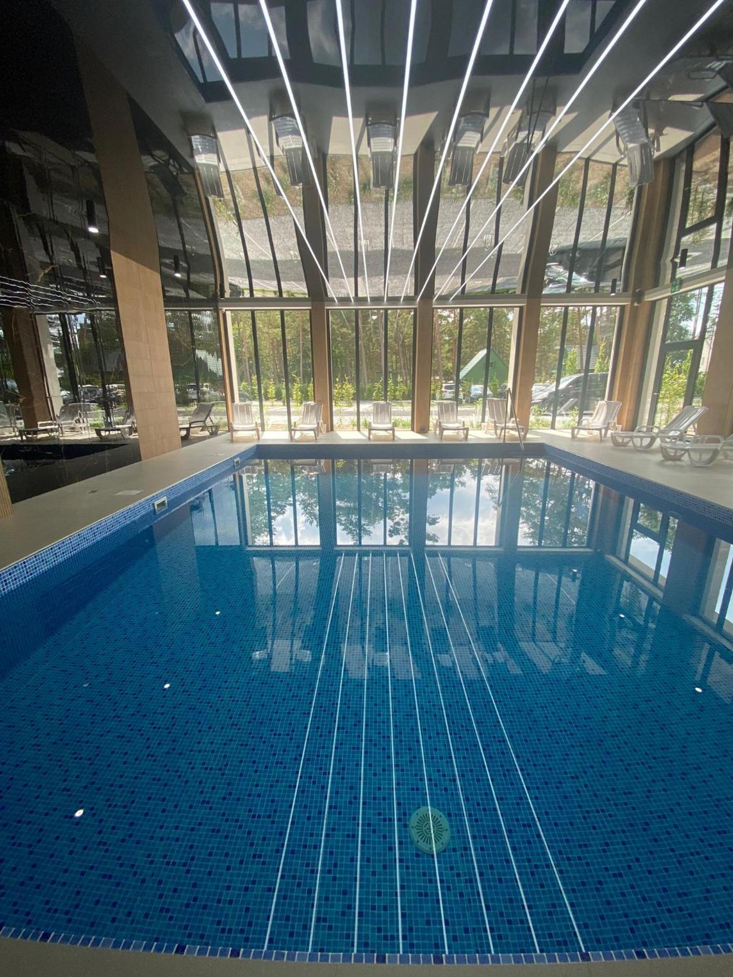 Apartament Powstancow A23 Z Dostepem Do Basenu Baltic Apartament โปเบียโรโว ภายนอก รูปภาพ