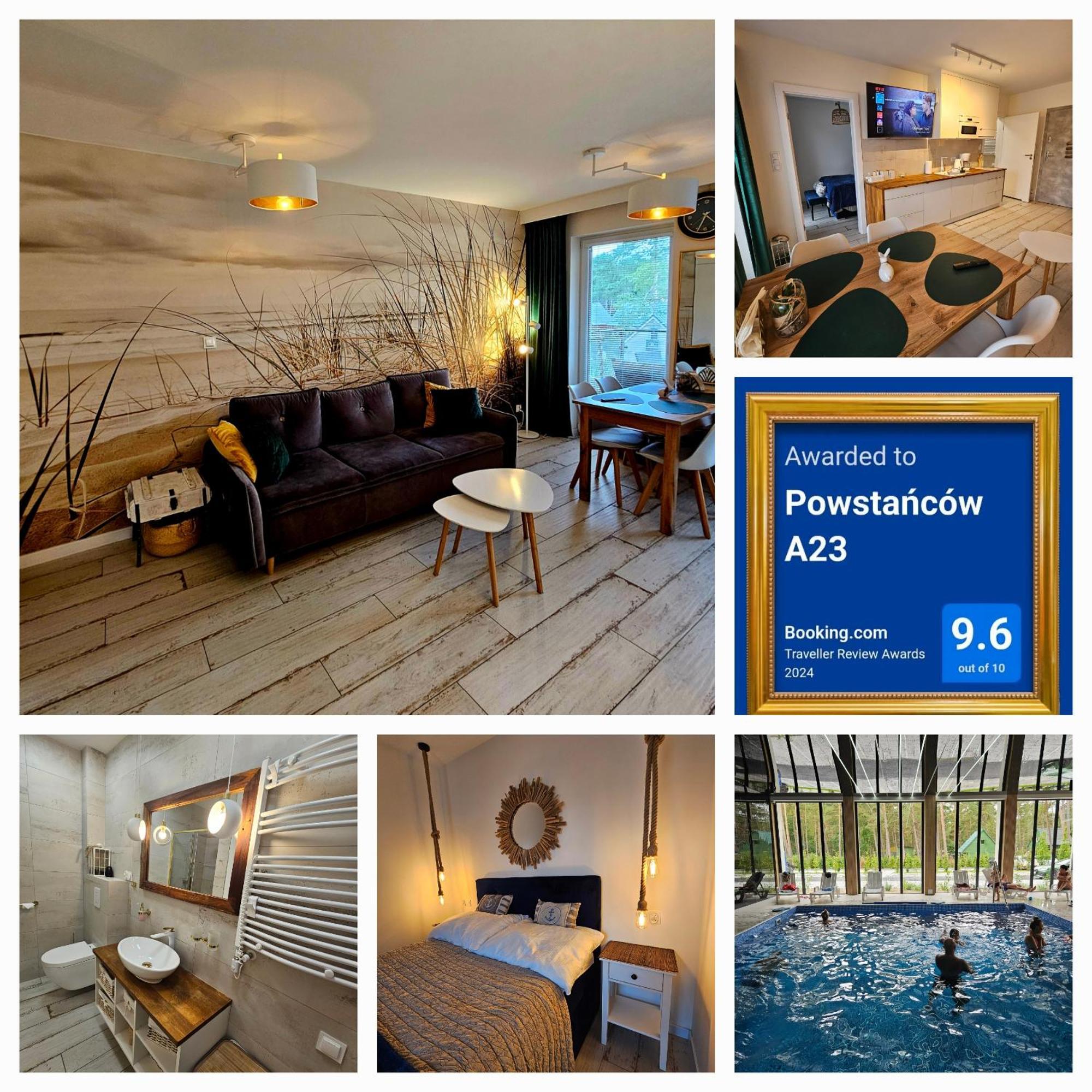 Apartament Powstancow A23 Z Dostepem Do Basenu Baltic Apartament โปเบียโรโว ภายนอก รูปภาพ